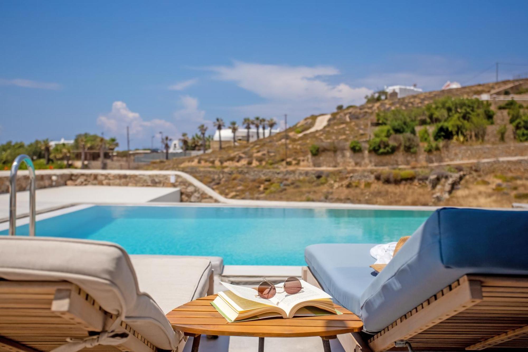 Aqua Breeze Seaview Pool Suites Mykonos Mykonos Town Ngoại thất bức ảnh